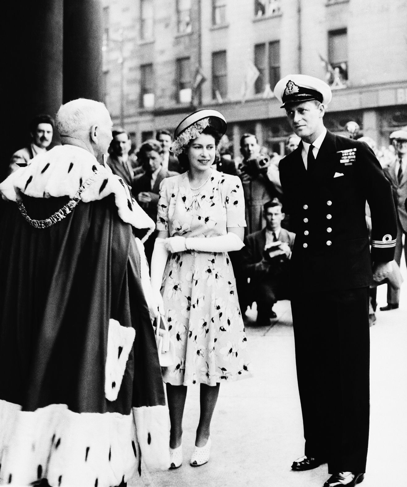 1947: Princess Elizabeth and Prince Philip